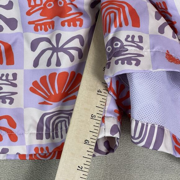 Nike Swim Short Mens M Multicolor Woven Flow Lined Drawstring Waist Regular Fit - Picture 7 of 13